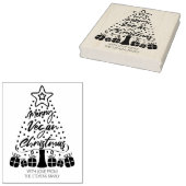 Tampons Encreurs Merry Vegan Christmas (Tamponné)