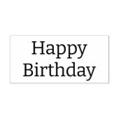 Tampons Encreurs Message personnalisé simple Joyeux Art du bois d'a (Impression)