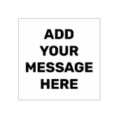 Tampons Encreurs Message personnel personnalisé Petite entreprise (Impression)