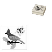 Tampons Encreurs Metteur Blue Jay Monogram (Tamponné)