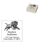 Tampons Encreurs Mighty Tiger Return Address Stamp (Tamponné)