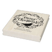 Tampons Encreurs Mignonne couronne d'oiseaux Joyeux Noël, Famille G (Tampon)