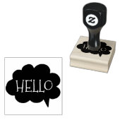 Tampons Encreurs Mignonne Hello Cloud Talk bulle | Timbre d'art (Tamponné)