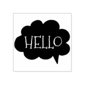 Tampons Encreurs Mignonne Hello Cloud Talk bulle | Timbre d'art (Impression)
