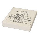 Tampons Encreurs Mignonne petite fée mère et bébé (Tampon)