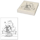 Tampons Encreurs Mignonne petite fée mère et bébé (Tamponné)