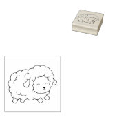 Tampons Encreurs Mignonne Petite Mouton Ewe Couleur Moi (Tamponné)