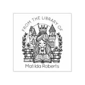 Tampons Encreurs Mignonne Princesse Imaginaire de la bibliothèque d (Impression)