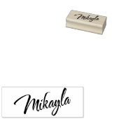 Tampons Encreurs Mikayla nom police de script décoratif cursive (Tamponné)