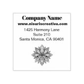 Tampons Encreurs Mindfulness Wellness Consultant Zen Lotus Turquois (Impression)