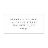 Tampons Encreurs Minimal Elegant Couples Personalized (Impression)