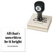 Tampons Encreurs Minimalist Custom Christmas (Tamponné)