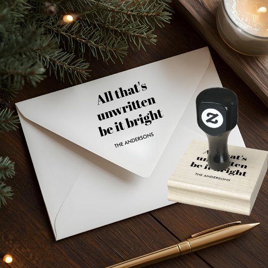 Tampons Encreurs Minimalist Custom Christmas