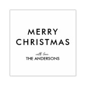 Tampons Encreurs Minimalist Merry Christmas Family (Impression)