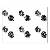 Tampons Encreurs Miniture de fossiles d'ammonite (Impression)