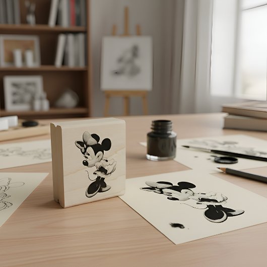 Tampons Encreurs Minni Rubber Stamp