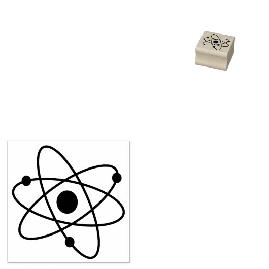 Tampons Encreurs Minuscule molécule atomique Atom Nucleus MCM (Tamponné)