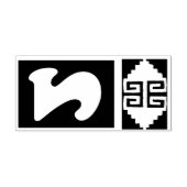 Tampons Encreurs Modèle Aztec Numéro 2 de l'outil de marquage (Impression)