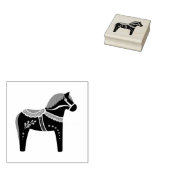 Tampons Encreurs Modèle de cheval Dalah/silhouette/motif (Tamponné)