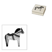Tampons Encreurs Modèle de cheval Dalah/silhouette/motif (Tamponné)