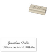 Tampons Encreurs Modèle de nom du script de typographie de l'adress (Tamponné)