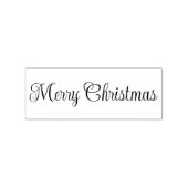 Tampons Encreurs Modèle de texte de script Joyeux Noël (Impression)