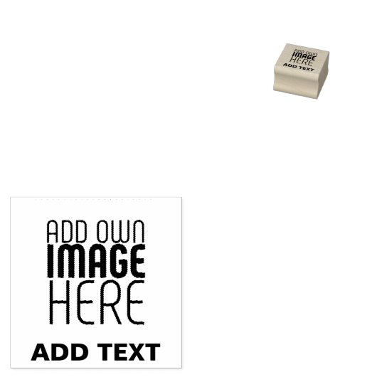 TAMPONS ENCREURS MODÈLE DE TEXTE D'IMAGE BROWN SIMPLE MODERNE (Tamponné)