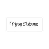 Tampons Encreurs Modèle de texte en écriture cursive Joyeux Noël (Impression)