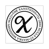 Tampons Encreurs Modern Classic Nom de famille Retour Circulaire d' (Impression)