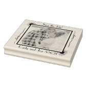 Tampons Encreurs Moderne élégant enregistrer les tournesols de date (Tampon)