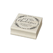 Tampons Encreurs Moderne et élégant Futur M & Mme Retour Adresse (Tampon)