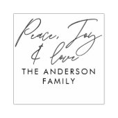 Tampons Encreurs Moderne et élégante vacances de script personnalis (Impression)