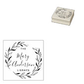 Tampons Encreurs Moderne Feuilles Simple De La Bibliothèque De (Tamponné)