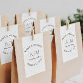 Tampons Encreurs Moderne, Minimaliste, Monogramme