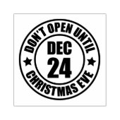 Tampons Encreurs Moderne N'Ouvre Pas Jusqu'À Noël (Impression)