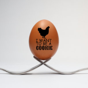 Tampons Encreurs Moderne Personnalisé Rustique Hen Pour Oeuf Lover