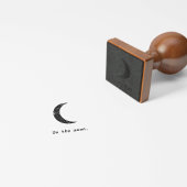 Tampons Encreurs Moderne simple à la citation de la lune