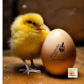 Tampons Encreurs MODERNE simple poule nom de la ferme