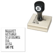 Tampons Encreurs Mois de l'histoire des Noirs, fameuses dirigeantes (Tamponné)