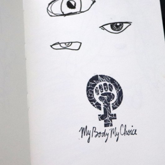 Tampons Encreurs Mon corps Mon choix Féministe Pro-choix