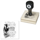 Tampons Encreurs Mon Week-End Est Réservé (Tamponné)