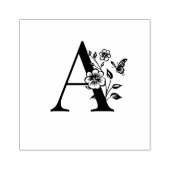 Tampons Encreurs monograme de bois A (Impression)