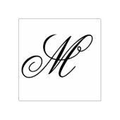Tampons Encreurs Monogramme de script à lettre unique (Impression)