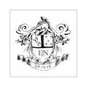 Tampons Encreurs Monogramme héraldique personnalisé (Impression)