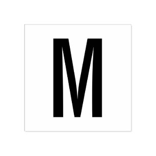 Tampons Encreurs Monogramme moderne simple