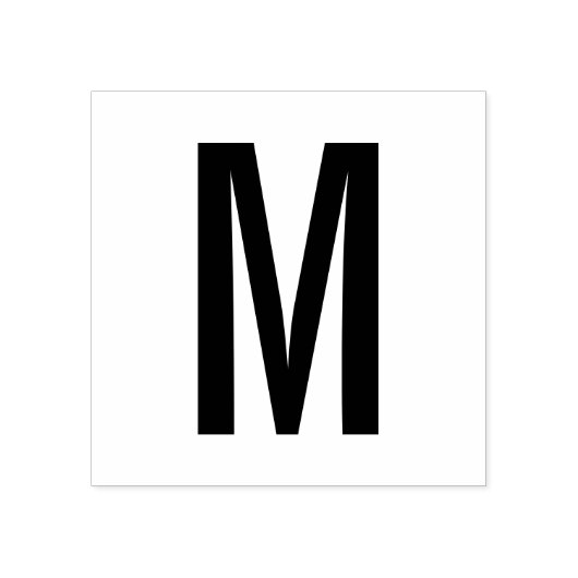 Tampons Encreurs Monogramme moderne simple (Impression)