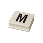 Tampons Encreurs Monogramme moderne simple (Tampon)
