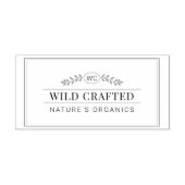 Tampons Encreurs Monogramme personnalisable Simple Élégance (Impression)