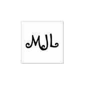 Tampons Encreurs Monogramme personnalisé (Impression)