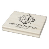 Tampons Encreurs Monogramme Personnalisé, Petite Entreprise Grande (Tampon)